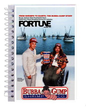 Forrest Gump Lt. Dan Fotune Magazine Bubba Gump Prop Blank Notebook - £7.57 GBP