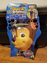 Paw Patrol Rubble Glove A Bubbles With Bubble Solution Wave &#39;n Play SEALED - £4.62 GBP