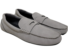 Alfani Men&#39;s Marco Slip-On Penny Drive Shoes Loafers Gray Memory Foam NWOB - $34.95 CAD