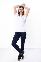 Leggings (Girls), Any season,  Nosi svoe 6000-133 (chornylno-synij) - $11.72+