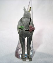 Vintage Silver Tone Signed JJ Horse Brooch Pin K955 - £38.15 GBP