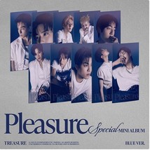 TREASURE SPECIAL MINI ALBUM [PLEASURE] [BLUE VER.] [CD+BOOKLET]_Kpop - $6.99