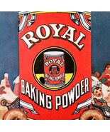 1923 Royal Baking Powder Dessert Cart Advertisement Bright Red Color DWPP6 - €11,59 EUR