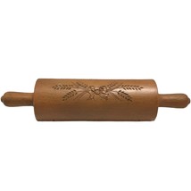 Rolling Pin Wall Pocket Burwood 1980s Farmhouse Homco Cottagecore 13.5inch Vtg - £28.77 GBP
