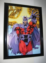 Magneto Poster FRAMED by Jim Lee DC Comics Publisher Uncanny X-Men MCU M... - $79.99