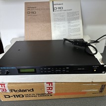 ROLAND D110 D-110 Multi Timbral Sound Module Midi Synth  - $232.20