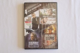 Brand New Steve McQueen: 4 Film Favorites (DVD, 2013, 4-Disc Set) Sealed Hunter - £7.07 GBP