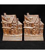 Pair of Betsy Ross House Bookends circa 1935 - £68.33 GBP