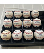 Lot Of 12 Rawlings Official Major League Baseballs Selig With Unknown Si... - $111.81