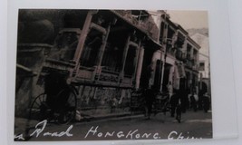 Vintage Photo; Queens Road; Hong Kong, China; Circa 1912 - £11.81 GBP