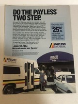 1988 Payless Car Rental Vintage Print Ad Advertisement  pa5 - £6.11 GBP