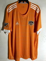 Adidas Mls Houston Dynamo Orange Team Jersey Sz S - £11.67 GBP