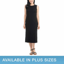 Hilary Radley Womens Terry Dress Size XX-Large Color Black - £20.05 GBP