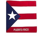PUERTO RICO FLAG BANDANA Cotton Scarves Scarf Head Hair Neck Band Skull ... - $9.49