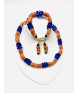 African Stone Beads Jewelry Set of Three Pieces - $50.00
