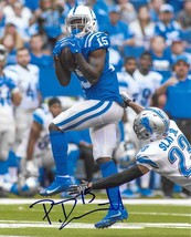 Phillip Dorsett signed autographed Indianapolis Colts football 8x10 photo COA - £34.84 GBP