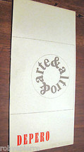 Depliant CATALOGO ILLUSTRATO arte &amp; altro Milano 1986 FORTUNATO DEPERO f... - $37.79