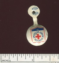 Vintage WWII Era American Junior Red Cross Clamp Pin Lapel Button  - $7.99