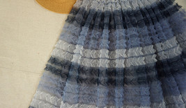 Gray Layered Tutu Skirt Outfit Custom Plus Size Ballerina Midi Skirt image 5