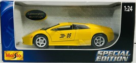 Maisto Special Edition ~ Lamborghini MURCIELAGO  Yellow 1:24 New in Box ... - $14.95