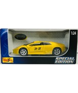 Maisto Special Edition ~ Lamborghini MURCIELAGO  Yellow 1:24 New in Box ... - £11.75 GBP