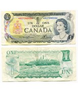 1973 Bank of Canada $1.00 One Dollar Replacement Note *MZ7340086 - $9.56 CAD