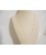 Giani Bernini 18&quot; Sterling Silver Cubic Zirconia Necklace  B1089 $150 - $1,187.87 MXN