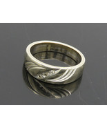 Authenticity Guarantee 
14K GOLD - Vintage Genuine Diamonds Etched Detai... - €592,64 EUR