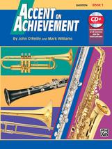 Accent on Achievement, Bassoon, Book 1 (Accent on Achievement, Bk 1) [Paperback] - £5.45 GBP