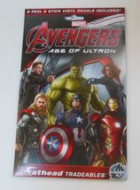 Marvel Avengers  Age of Ultron Fathead Tradeables 6 Peel &amp; Stick Vinyl D... - $14.84