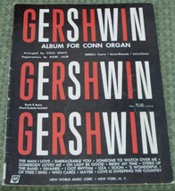 Gershwin Album For Conn Organ, Cecil Bentz 1958 - Old Music Book - Collectible - £7.43 GBP