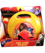 Disney The Lion King Sing Along Boombox - $41.14 CAD
