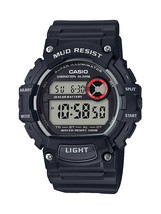 Casio Men&#39;s Water Resistant Quartz Watch with Date, Stainless Steel Band - $95.49