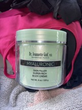 Dr. Jeannette Graf Hyaluronic Skin Filler Super Rich Body Creme 8 oz. Unopened - £21.42 GBP