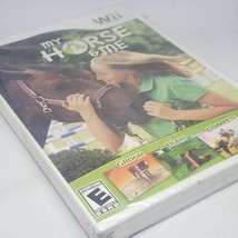 My Horse and Me Nintendo Wii 2008 Factory New Sealed Shelf Wear Torn Shrink - £23.88 GBP