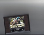 ZENYATTA PLAQUE HORSE RACING TURF - £3.94 GBP