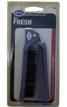 GOODY So Fresh COMPACT FOLDABLE BRUSH AND COMB SET 2006 Model 08524 Purp... - $39.95