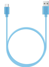 MaGeek USB Type-C Cable 3ft x 3-Pack – Blue | Premium USB to Type-C Charging Cab - £9.97 GBP