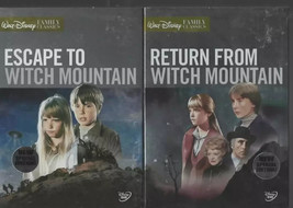 Witch Mountain 1-2-3: Disney&#39;s Escape- Return- Race To Witch Mountain- New 3 Dvd - $40.58