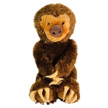 Build A Bear Sloth 18&quot; Stuffed Animal 2016 Brown Realistic Plush - £9.74 GBP