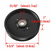 Lawn Mower Flat Idler Pulley For AM106627, AM121602 335, 345, 325, LX88 - £11.57 GBP