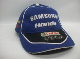 Samsung Honda Hat Snap On Castrol Racing Sponsorship Blue Strapback Baseball Cap - £15.94 GBP