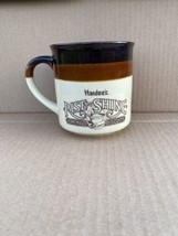 Hardee’s Vintage Coffee Cup Mug Dated 1989 Rise and Shine Homemade Biscuits - £5.06 GBP