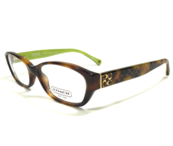 Coach Eyeglasses Frames HC6002 Cecilia 5052 Tortoise Green Cat Eye 51-16... - £58.41 GBP
