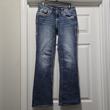 Vigoss Jeans Women&#39;s Heritage Fit Chelsea Boot Cut Medium Wash Blue Size... - $29.35