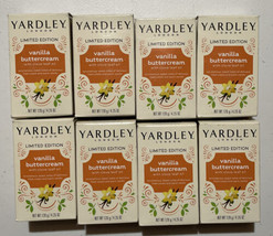 (8) Yardley Vanilla Buttercream w/ Clove Oil Bar Soap - Limited Edition ... - £19.54 GBP