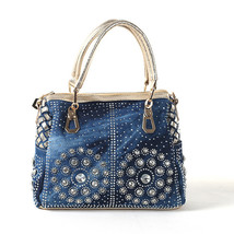 Casual Ladies Tote Bags Designer Crystal Women Messenger Bags Famous Brand Handb - £55.36 GBP