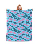 Thick  Shark decorative Flannel  fleece throw blanket 40x50  50X60 kid boys - $22.99+