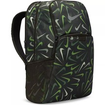 Nike Brasilia XL 9.5 Backpack, DM2367-355 Sequoia/Black/Silver - $69.95