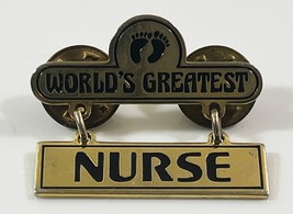 World’s Greatest Nurse lapel Pin (SEE PHOTOS) - $11.87
